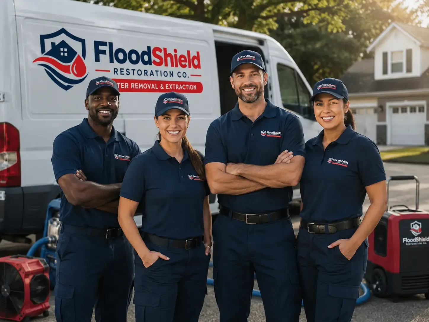 Flood Damage Restoration company in Campbell, NE